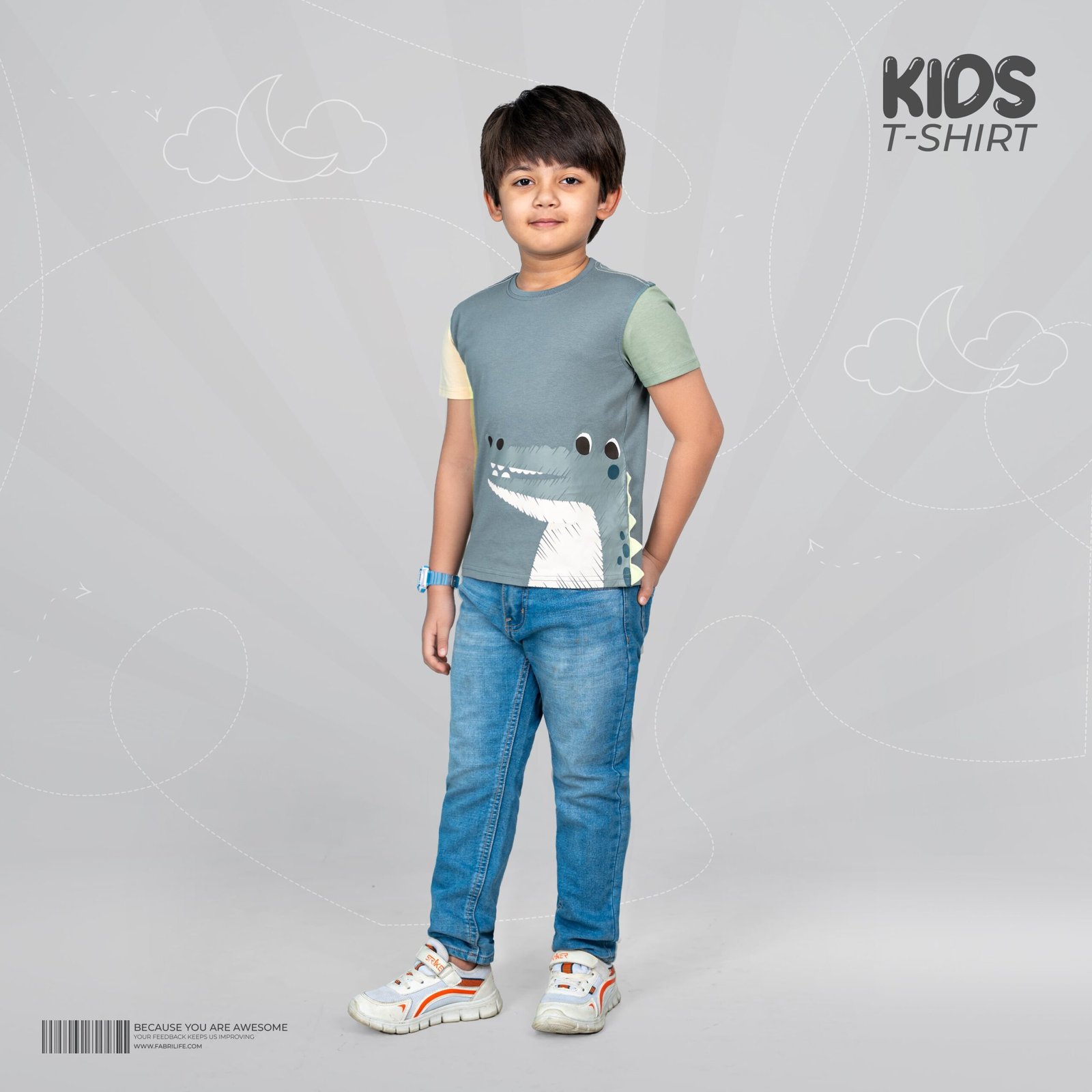 10 Kids Premium T-Shirt - Crocodido - Image 1
