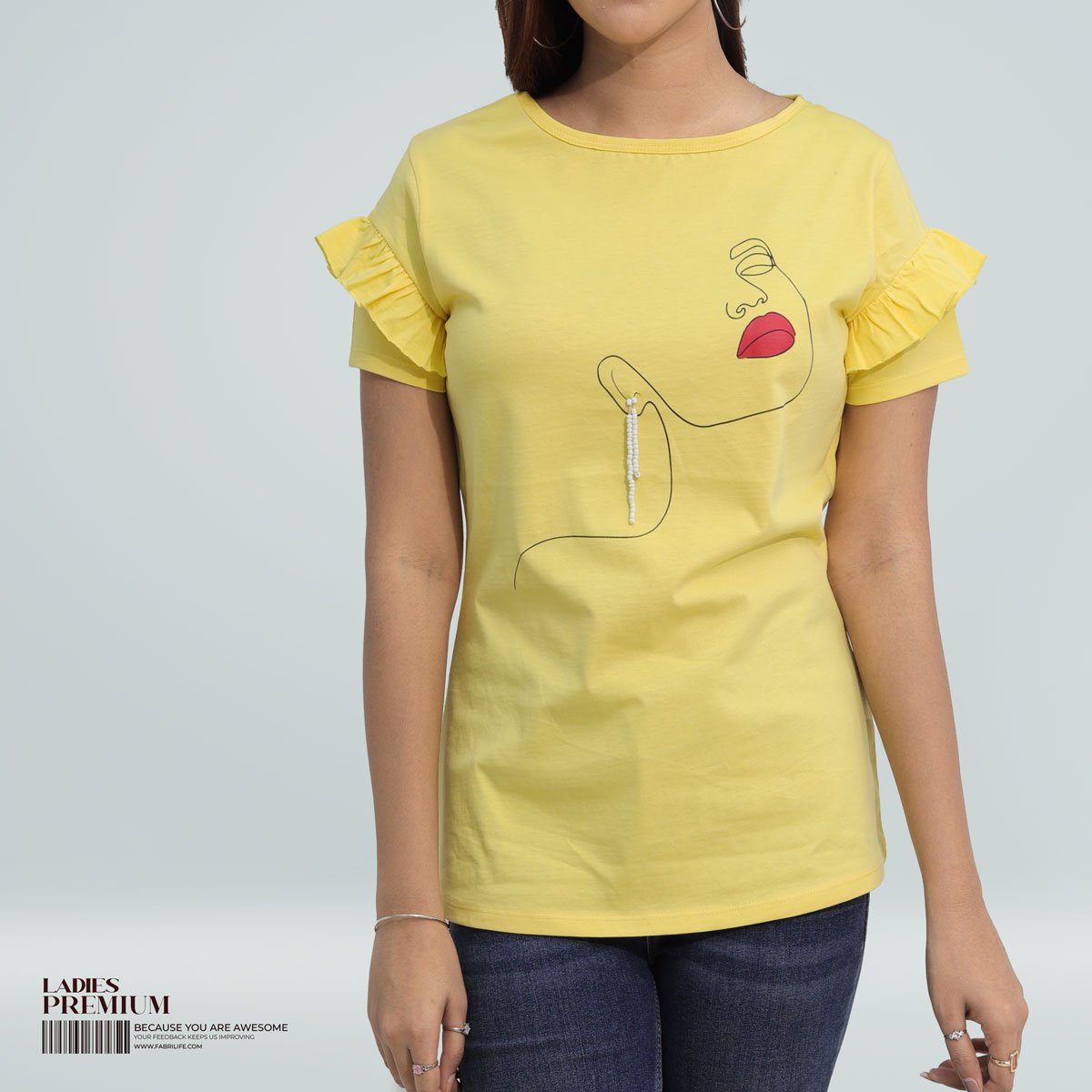 11 Women Premium Tee - Portraiture - Image 1