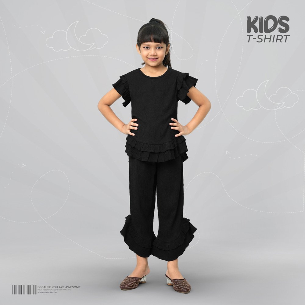 15 Girls Premium Co-ords - Blackbird - Image 1