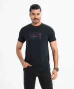 Brown Purple Cotton Short-sleeved Polo - Image 2
