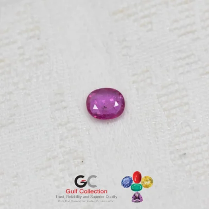 Purplish-Red color Ruby