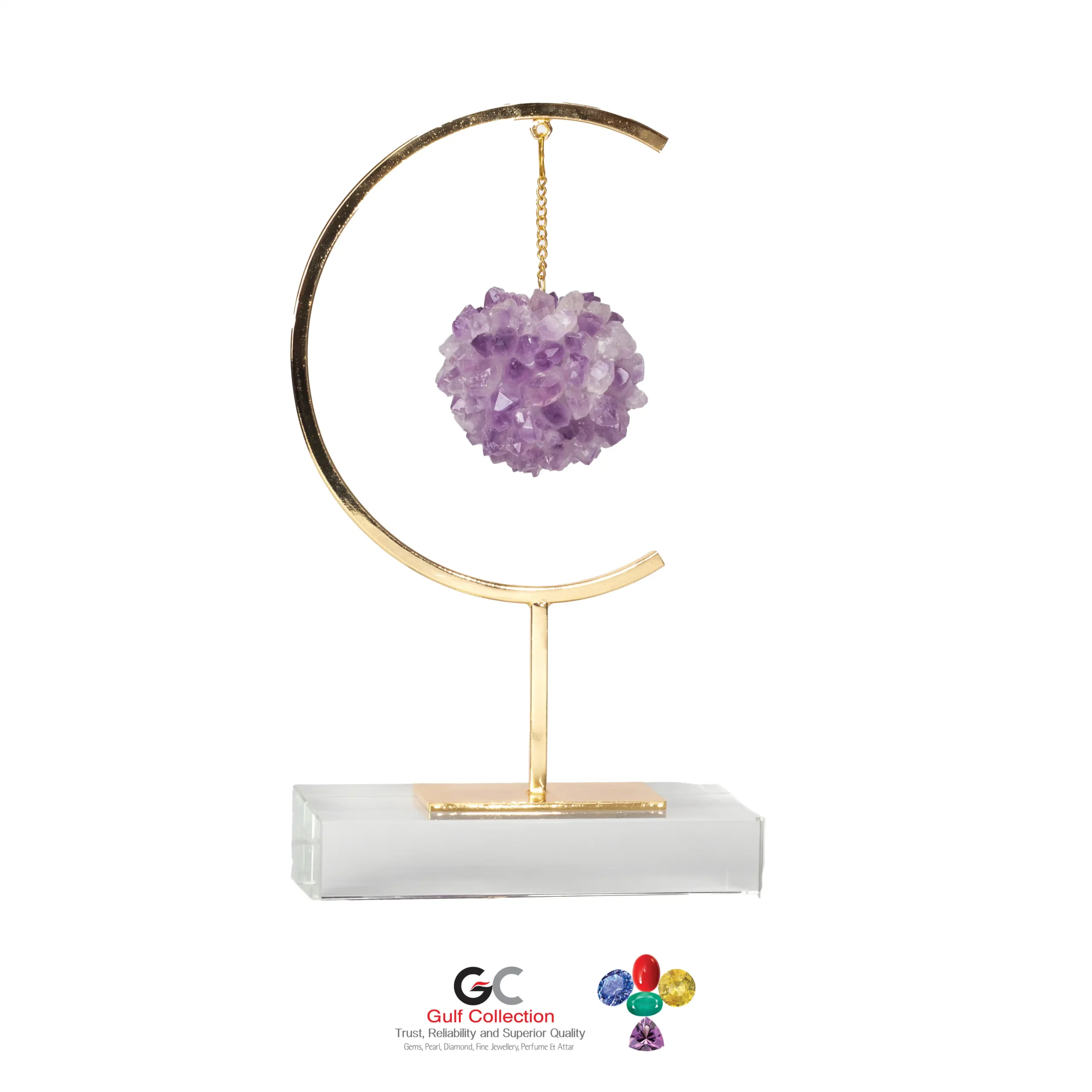31 Golden Circle Sphere Holder - Image 1