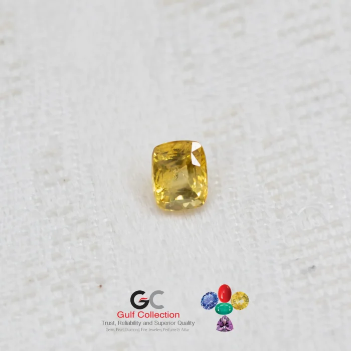 Golden Sapphire Gemstone - Image 1