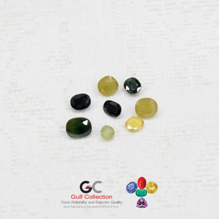 Yellow +Black Sapphire - Image 1